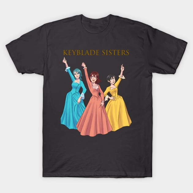 Keyblade Sisters T-Shirt by ImaginativeJoy